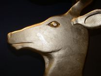 Gold-Plated Deer Sculptures 5 small