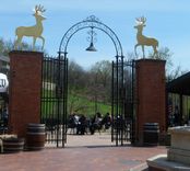 Gold-Plated Deer Sculptures 8 small