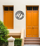 Name Established Monogram Sign 1 small