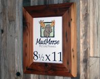 Reclaimed Redwood Picture Frame Classic 3" 4 small