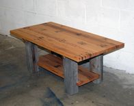 Reclaimed Fir And Barn Wood Coffee Table 6 small