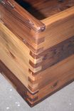 Reclaimed Cedar Box Joint Crate 4 small