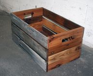 Barn Wood & Reclaimed Cedar Crate 4 small