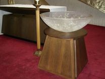 Gold Flecked Baptismal Font 2 small