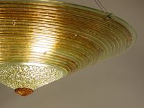 Gold Concentric Rings Cone Light 2 small