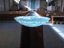 Baptismal Font Glass Only 4 small