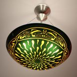 Green Beaver Carved Hemisphere 1 small