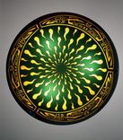 Green Beaver Carved Hemisphere 3 small