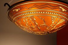 Tesuque Harvest Carved Hemisphere 1 small