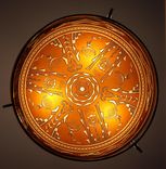 Tesuque Harvest Carved Hemisphere 2 small