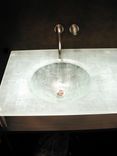 Quilted Clear Integral Sink 2 small