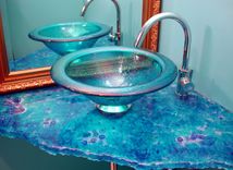 Jamaica Blue Sink And Cast Cane Counter 2 small