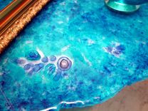 Jamaica Blue Sink And Cast Cane Counter 3 small