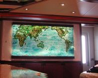 Cast Glass World Map With Topography 1 small