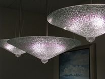 Dichroic Matchstick Halo Chandelier 3 small