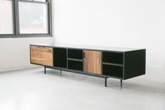 Credenza Two - Walnut/Black Ash 1 small