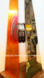 Metal Table Sculpture Made Of Bronze Copper And Titanium 2 small