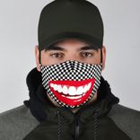 Funny Big Mouth Reusable Washable Adjustable Face Mask For Children And Adults 4 small