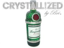 Custom Crystallized Liquor Bottle Gin Wine Scotch Vodka Alcohol Bling European Crystals Bedazzled 3 small