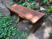 Cypress Five Foot Long Bench Or Seat Custom Made Stain And Finish 1 small