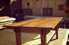 The 'Plouffe' Modern Farmhouse Table 3 small