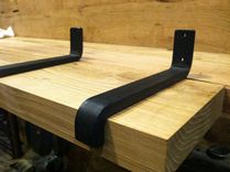 Black Iron Shelf Bracket 2 small