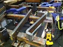 Black Iron Shelf Bracket 5 small