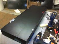 Custom Black Podium With Led Light Box 4 small
