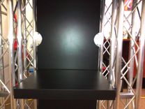 Custom Black Podium With Led Light Box 5 small