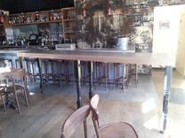 Hope Garage, 10' Bar Tables In Brooklyn Ny ( Williamsburg Area ) 1 small