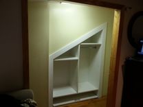 Odd Shape Custom Closet Cabinet 2 small