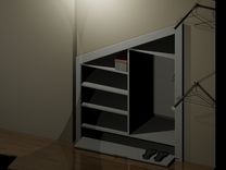 Odd Shape Custom Closet Cabinet 3 small