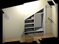 Odd Shape Custom Closet Cabinet 4 small