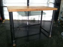 Reclaimed Wood Work Desk 5 small