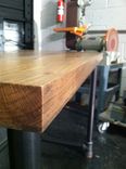 Reclaimed Wood Work Desk 6 small