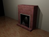 Custom Wrought Iron Fire Screen 1 small