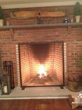 Custom Wrought Iron Fire Screen 4 small