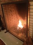 Custom Wrought Iron Fire Screen 5 small