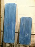 Reclaimed Wood Storage Bench. 4 small