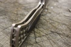 Damascus Folding Knife 8 small