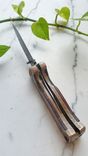 Damascus Folding Knife 5 small