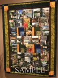 Example Of The Family Photographs Art Quilt With Horiz.& Vert. Photos 6 small