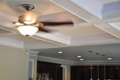 Coffered Ceiling Installation. 6 small