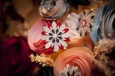 Wedding Bouquet Of Paper Flowers 1 small