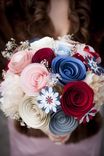 Wedding Bouquet Of Paper Flowers 6 small