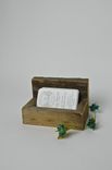 Custom Reclaimed Wood Business Card Stand 1 small