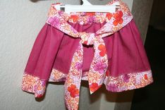 Pink Floral Girl's Skirt, Size 2t-3t - One Of A Kind 3 small