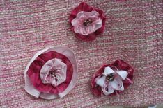 Flowered Pink Tweed Tent Girls Dress With Bolero Jacket-Size 6 5 small