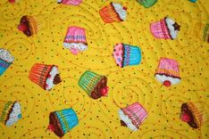 Bright Multi-Colored Tye-Dye And Leopord Print Girl's Quilt With Cup Cake Backing 4 small
