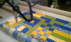 Blue And Yellow Floral Wall Hanging 3 small